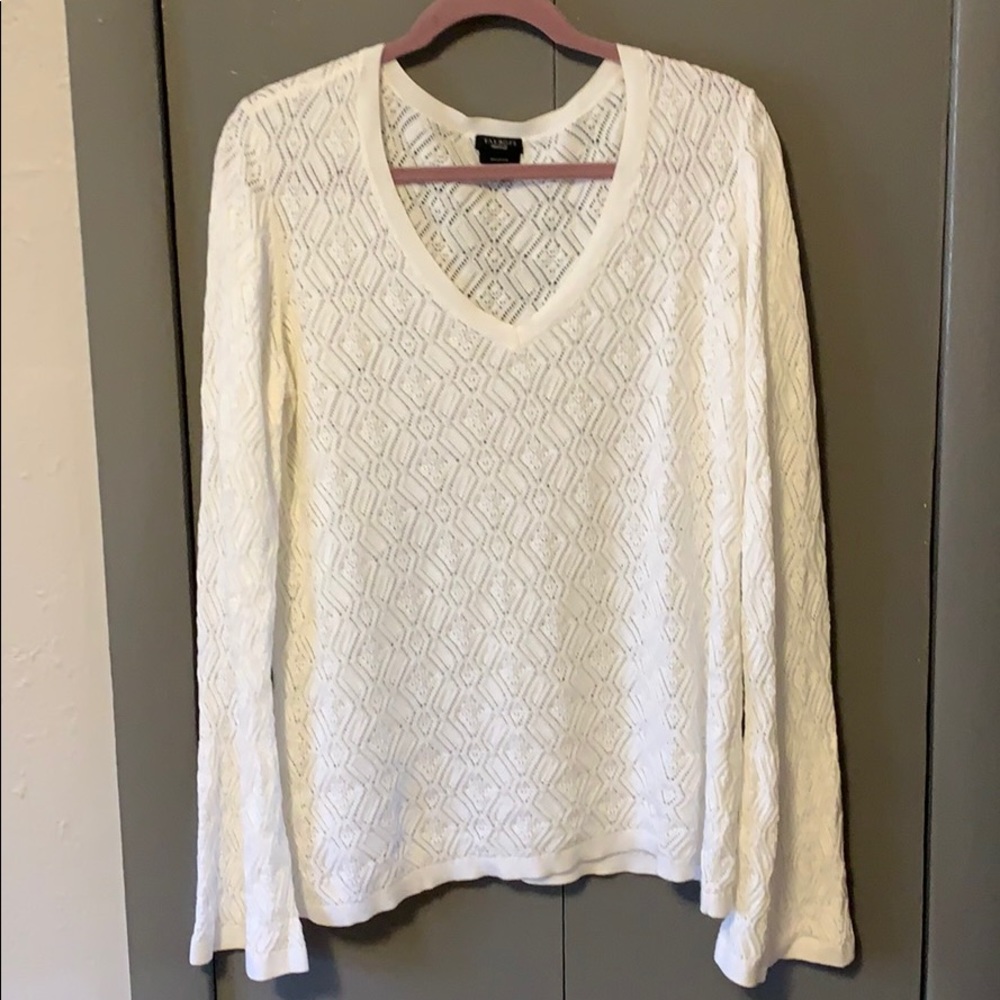 🌟Talbots summer weight crocheted sweater. Sz xl🌟